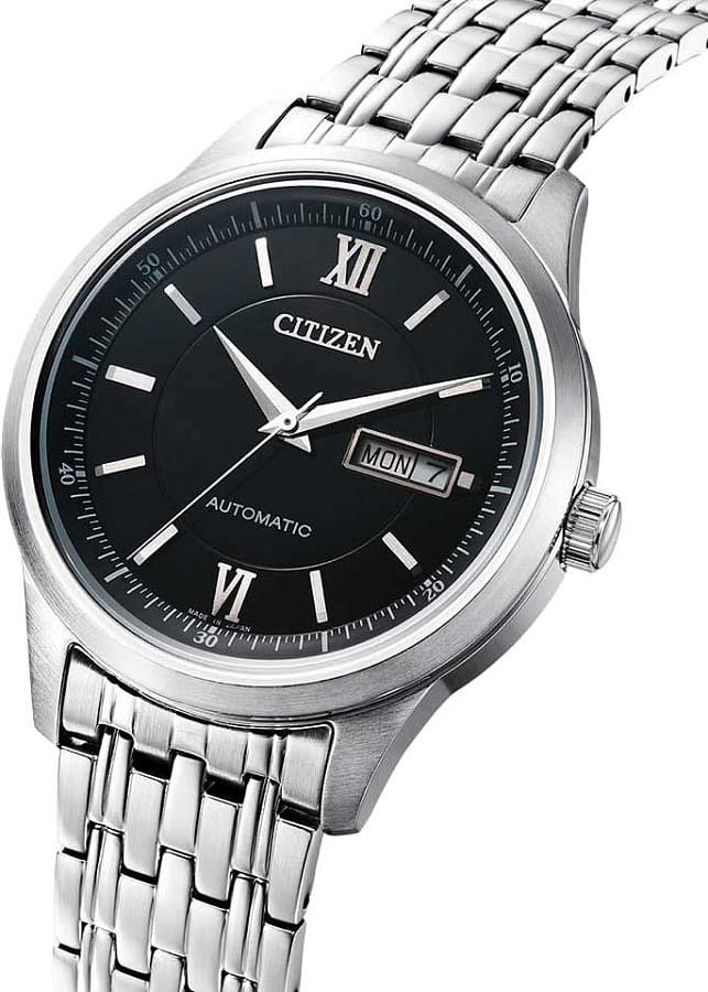 Часы Citizen Collection NY4050-62E — черный, сталь металл