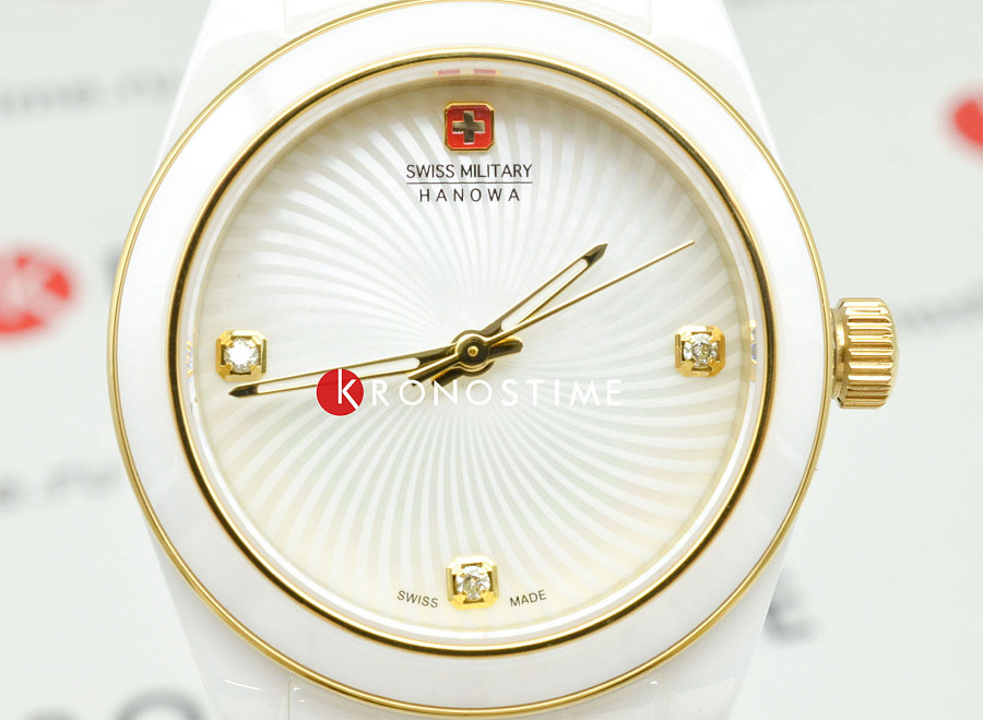 Часы Swiss Military Hanowa Swiss Recruit Lady Ceramic SMWLG0005102 — металл сталь керамика, Швейцария