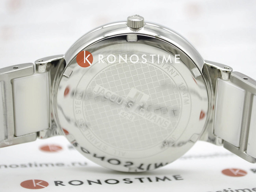 Часы Jacques Lemans High Tech Ceramic 42-8B — кварцевые, Австрия, мужские