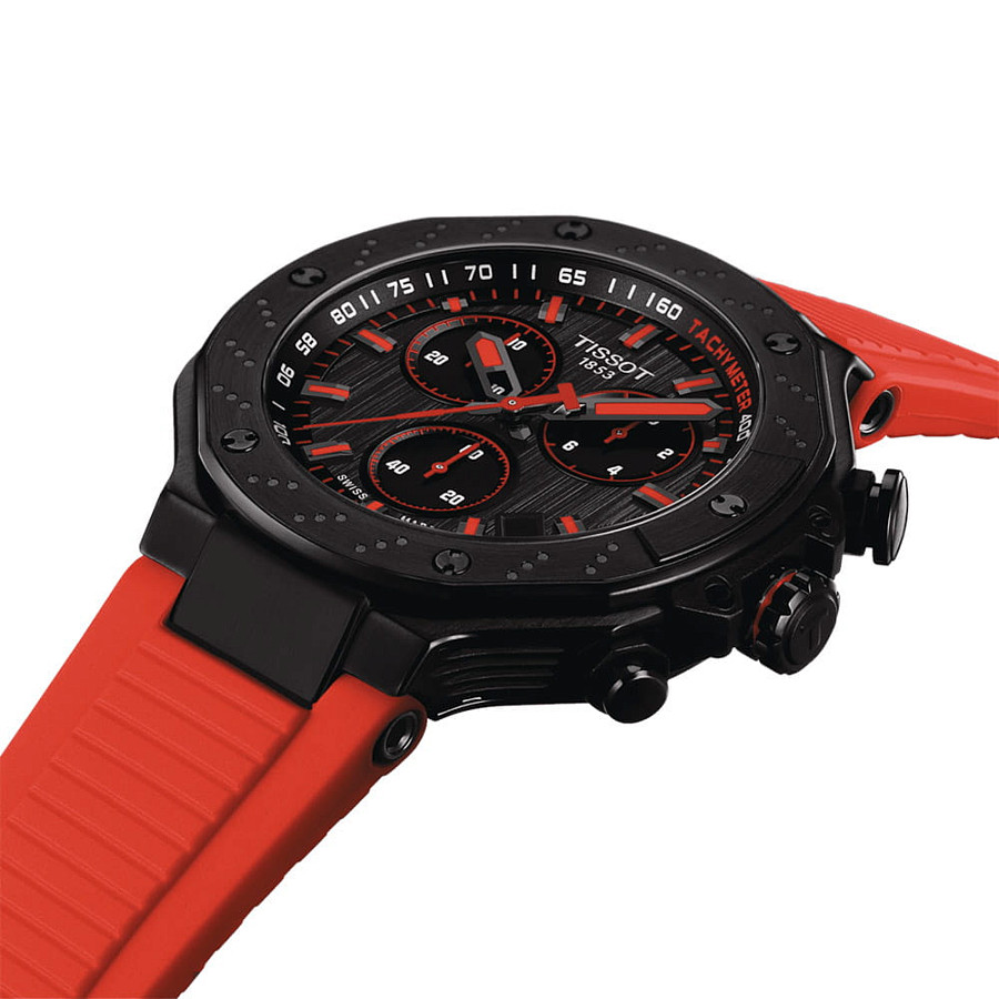 Часы Tissot T-Race Quartz Chronograph T141.417.37.061.01 — Швейцария, кварцевые