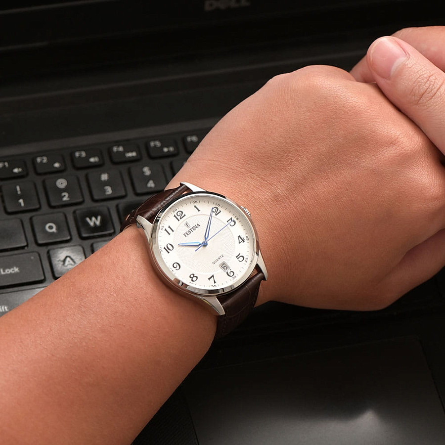 Часы Festina Classics F20426/1 — кварцевые, сталь металл