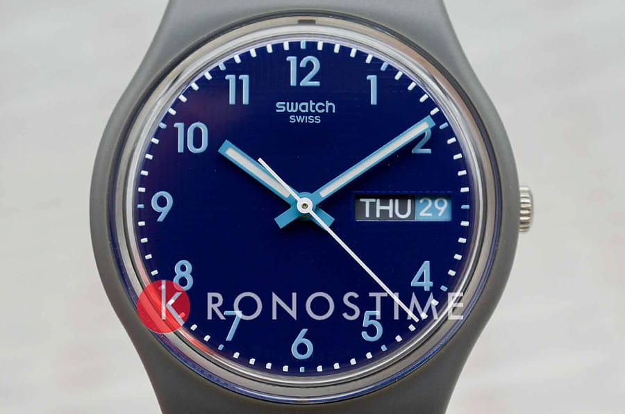 Часы Swatch Tile Dial SO28M701 — пластик, Швейцария