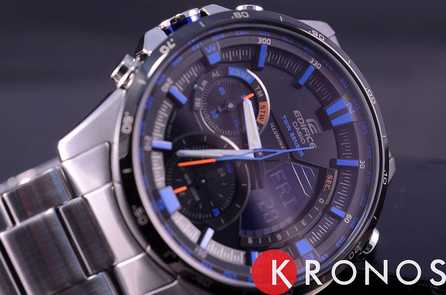 Часы Casio Edifice ERA-300DB-1A2 — металл, Япония