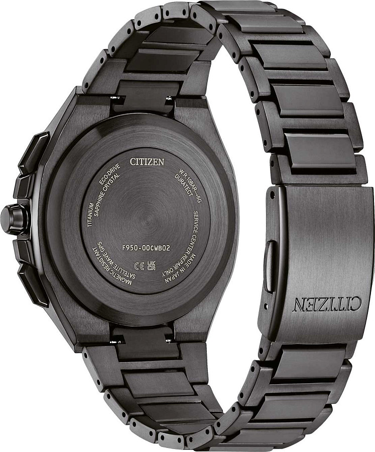 Часы Citizen Attesa CC4105-69E — черный, титан