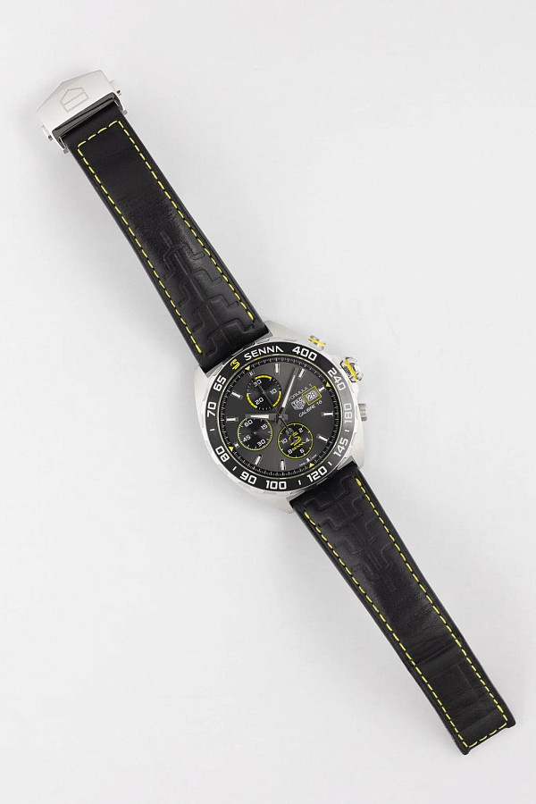 Часы TAG Heuer Formula 1 Senna Special Edition CAZ201B.FC6487 — серебристый, сталь металл