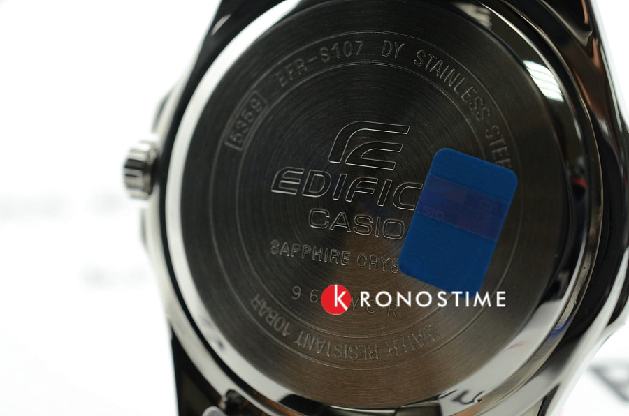 Часы Casio Edifice EFR-S107D-1AVUEF — Япония, кварцевые