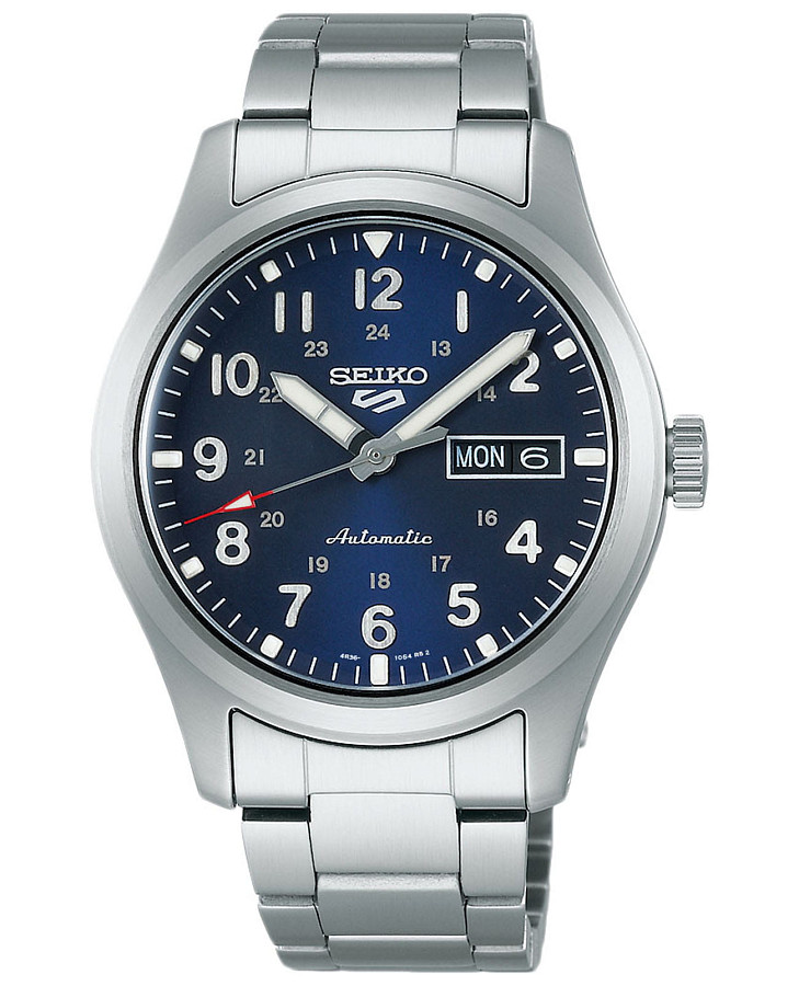Часы Seiko 5 Sports Field series SRPG29K1S — мужские, синий
