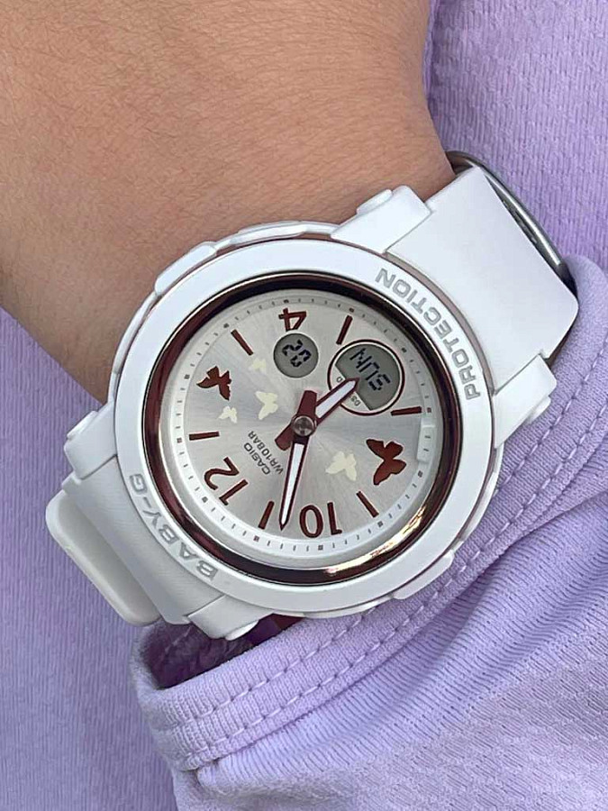 Часы Casio Baby-G BGA-290BD-7A — кварцевые, пластик