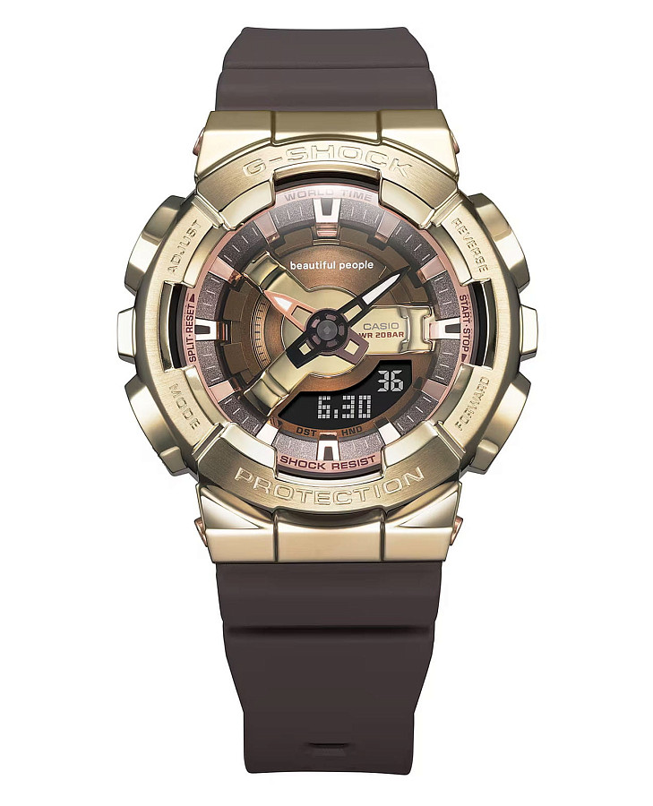 Часы Casio G-Shock GM-S110BP-5ADR (GM-S110BP-5A) — сталь пластик