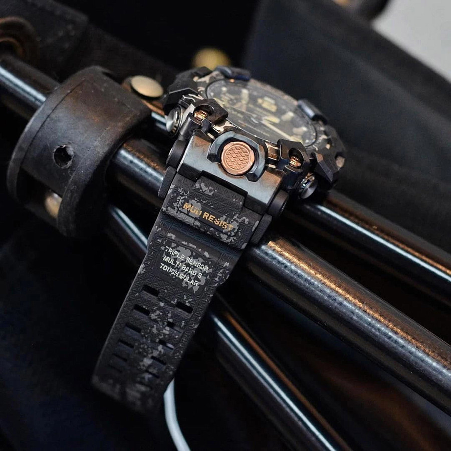 Часы Casio G-Shock GWG-2000CR-1ADR (GWG-2000CR-1A) — сталь карбон, пластик