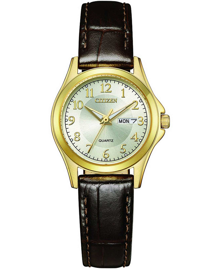 Часы Citizen Quartz EQ0612-07A — женские, шампань