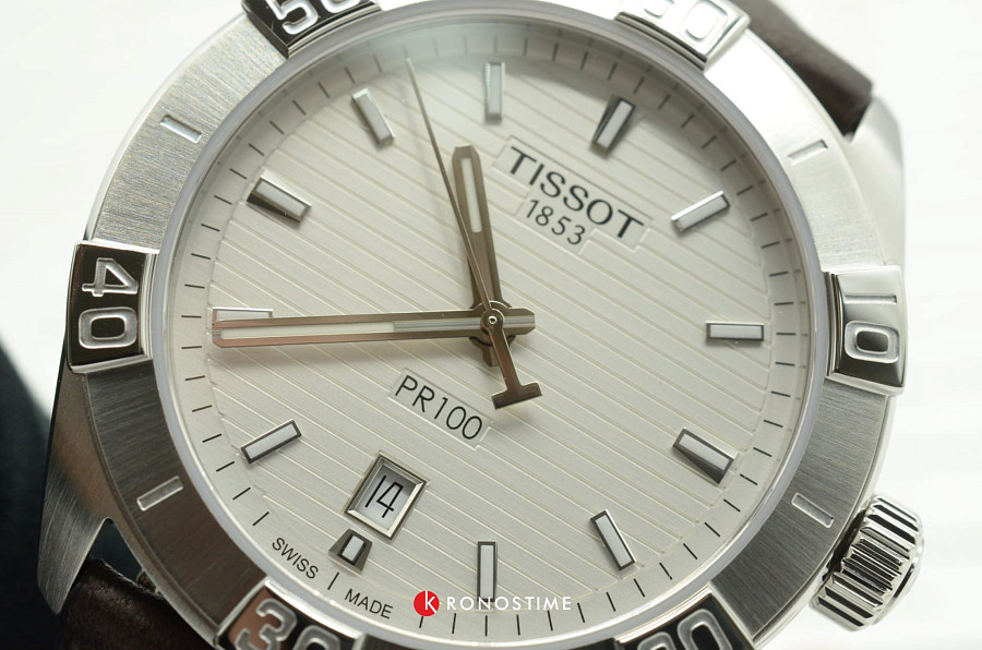 Часы Tissot PR 100 Sport Gent T101.610.16.031.00 — мужские, кожаный