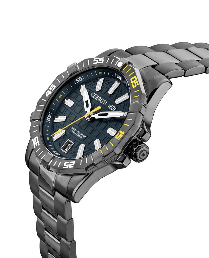 Часы Cerruti 1881 Vallelaghi CIWGH0007507 — нержавеющая сталь с ip-покрытием, мужские