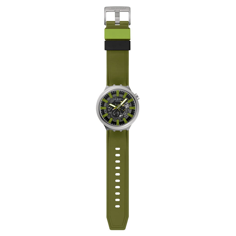Часы Swatch Big Bold Irony Standard SB07S118 — металл сталь, Швейцария