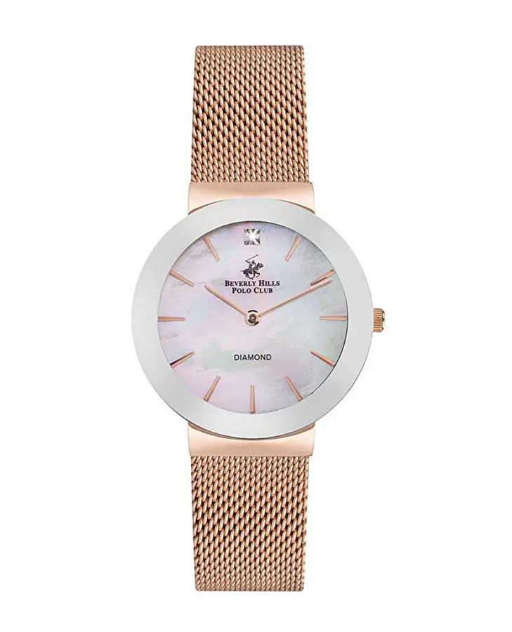 Часы Beverly Hills Polo Club BP3246X.420 — женские, перламутровый