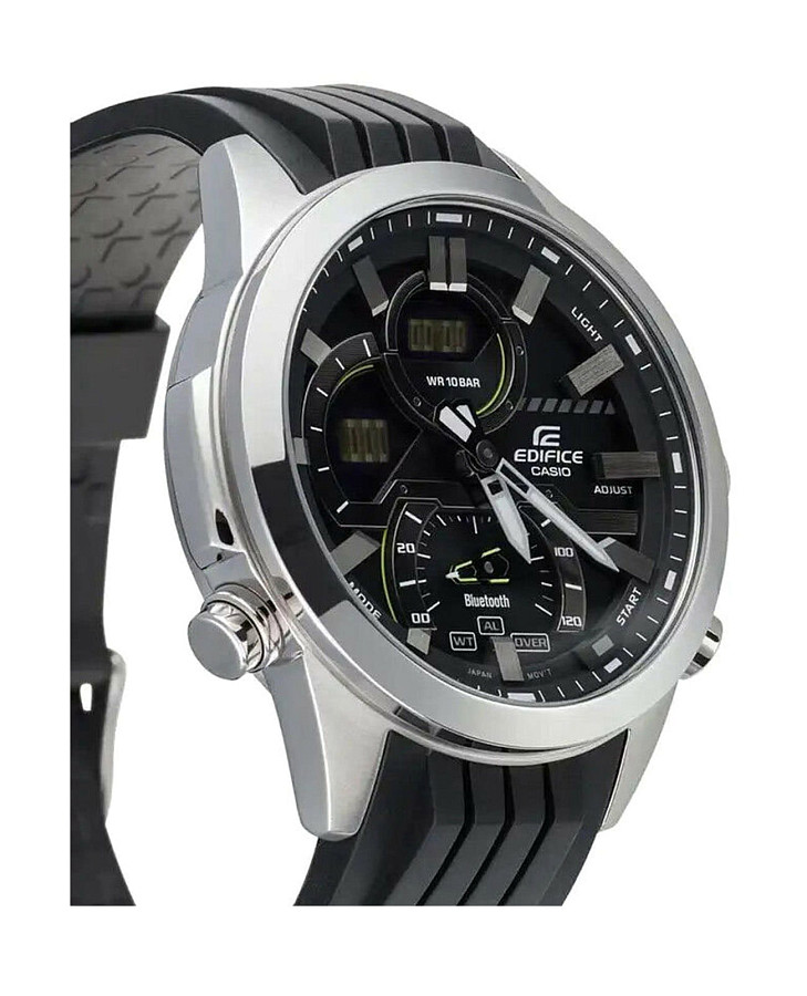Часы Casio Edifice ECB-30P-1ADF (ECB-30P-1AEF) — металл сталь, Япония