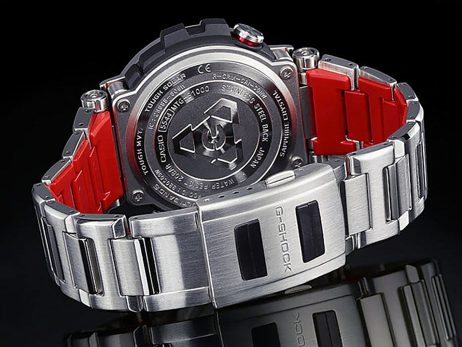 Часы Casio G-Shock Premium MTG-B1000D-1A — сталь металл пластик, Япония