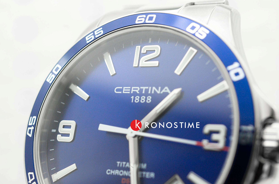 Часы Certina DS-8 C033.851.44.047.00 — титан алюминий, Швейцария