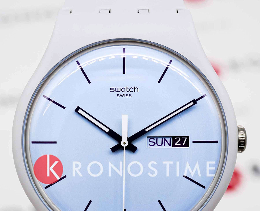 Часы Swatch New Gent Biosourced SO29M702 — пластик, Швейцария
