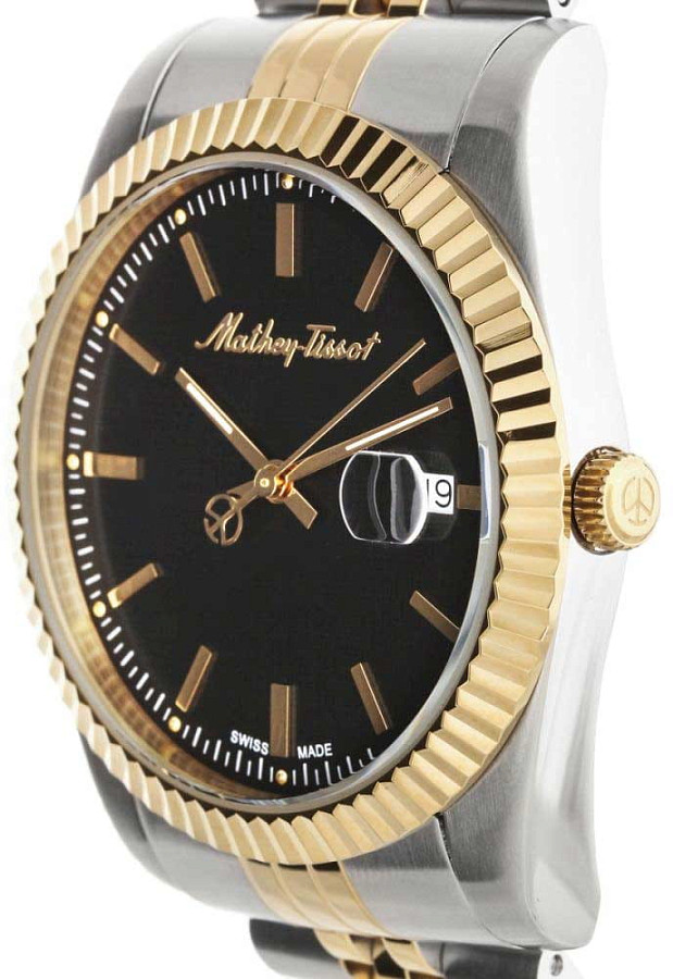 Часы Mathey-Tissot Rolly H810BN — кварцевые, металл сталь