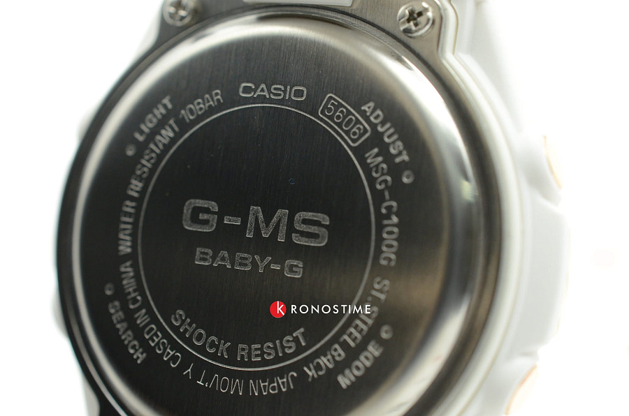 Часы Casio Baby-G MSG-C100G-7A — Япония, кварцевые