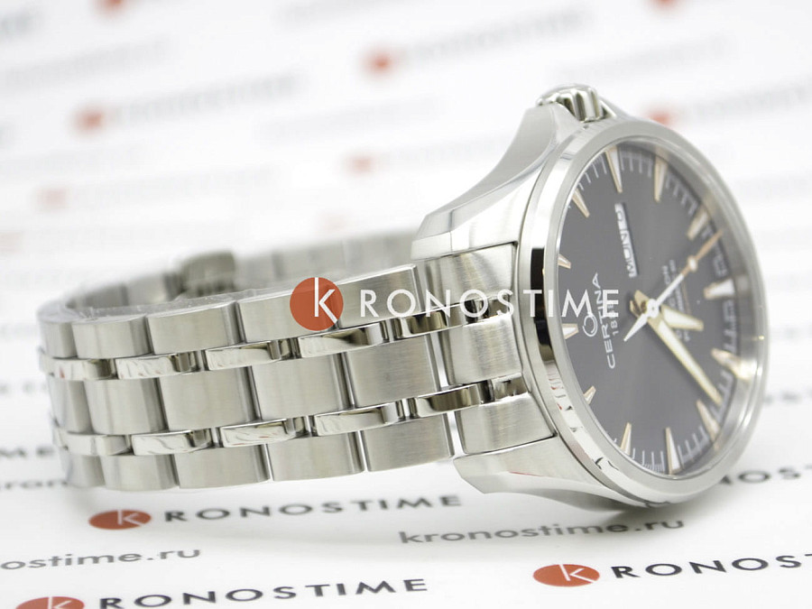 Часы Certina DS Action Day-Date C032.430.11.081.01 — мужские, нержавеющая сталь