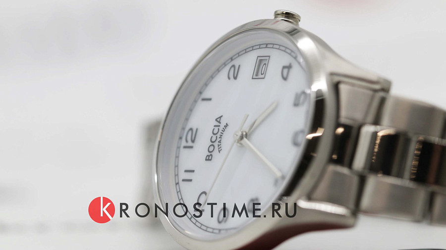 Часы Boccia Titanium 3324-01 — женские, титановый