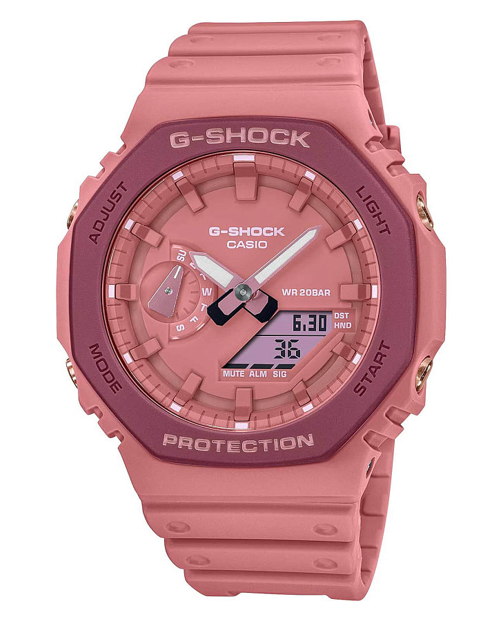 Часы Casio G-Shock GA-2110SL-4A4DR (GA-2110SL-4A4) — женские, розовый