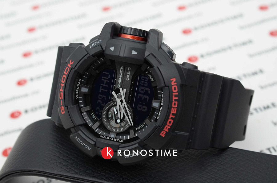 Часы Casio G-Shock GA-400HR-1ADR (GA-400HR-1A) — черный, пластик