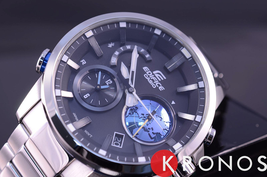 Часы Casio Edifice EQB-600D-1A2 — 18-каратное желтое золото, мужские