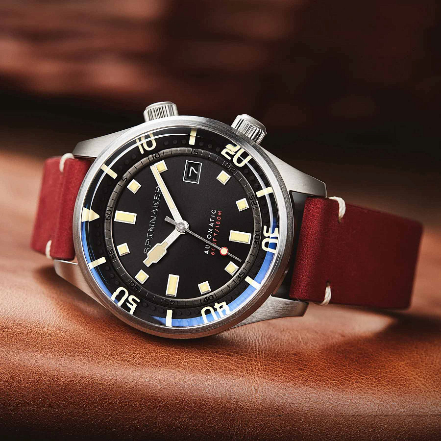 Часы Spinnaker Bradner SP-5062-01 — черный, сталь металл