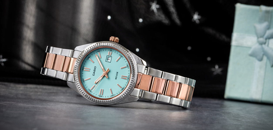 Часы Casio Collection LTP-1302PRG-2AVEF — латунь сталь, Япония
