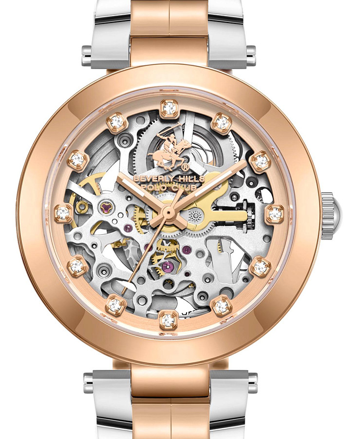 Часы Beverly Hills Polo Club BP3800X.530 — механические, металл сталь