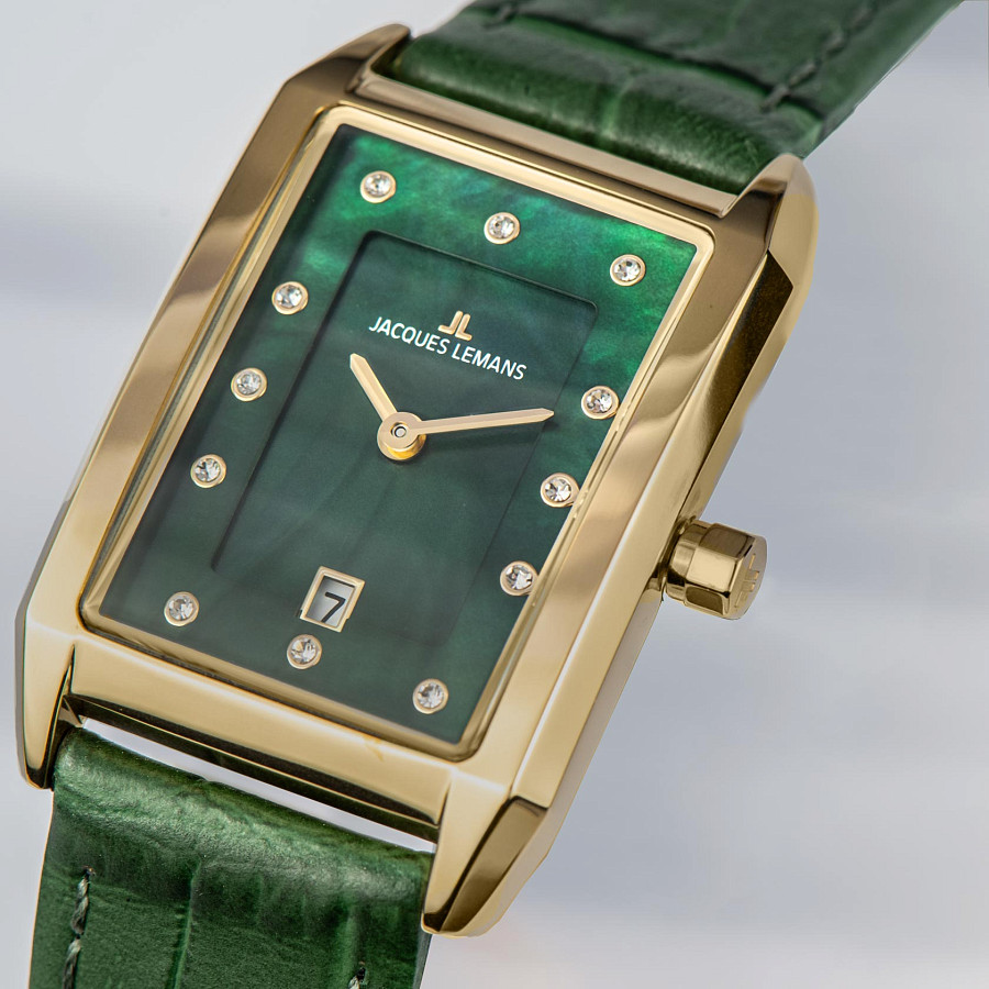 Часы Jacques Lemans 1-2189F — кварцевые, металл сталь