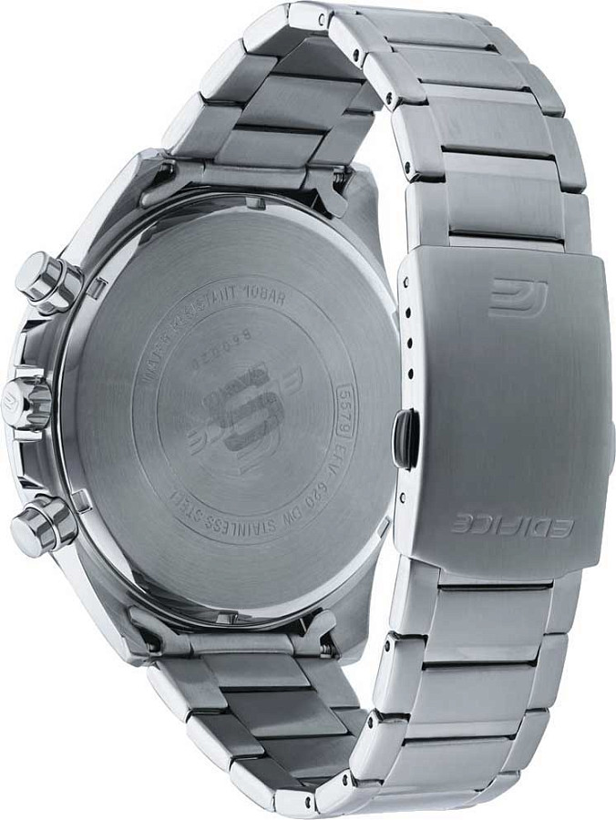 Часы Casio Edifice EFV-620D-2AVUDF (EFV-620D-2A) — нержавеющая сталь, мужские