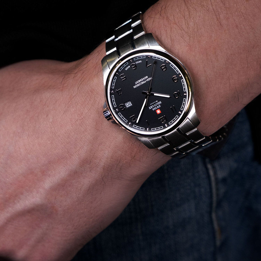 Часы Swiss Military by Chrono Сверхточные SM30200.16 — артикул SM30200.16, мужские