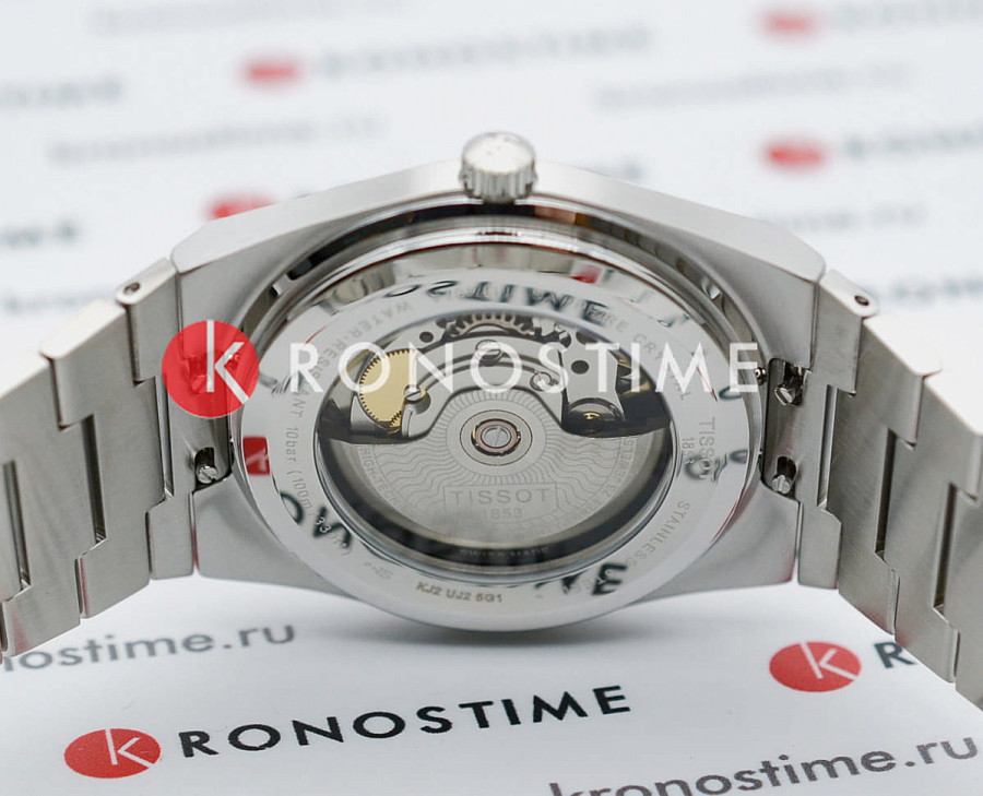 Часы Tissot PRX Powermatic 80 T137.407.21.031.00 — серебристый, механические