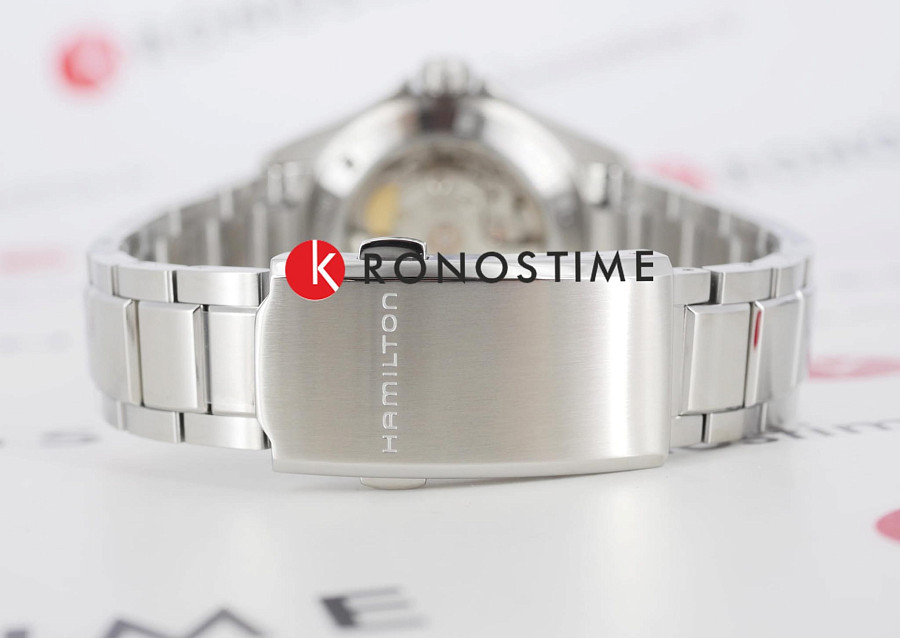 Часы Hamilton Khaki Aviation Pilot Auto H76215130 — черный, сталь металл