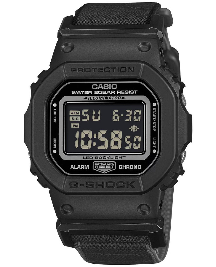 Часы Casio G-Shock DW-5600MNC-1 — мужские, черный