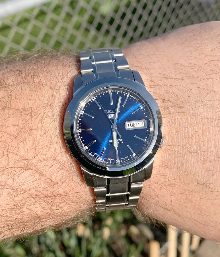 Часы Seiko 5 Regular SNKE51J1 — мужские, серебристый