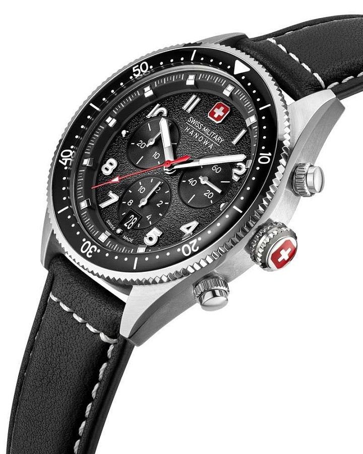 Часы Swiss Military Hanowa Greyhound Chrono SMWGC0003801 — артикул SMWGC0003801, мужские