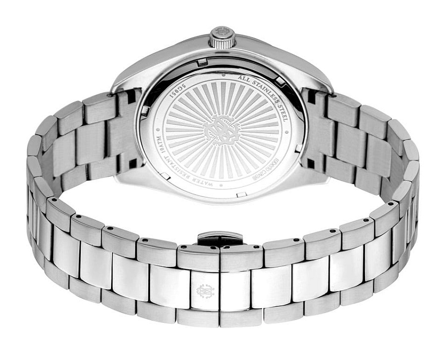 Часы Roberto Cavalli Sveglio RC5G051M0055 — кварцевые, металл сталь