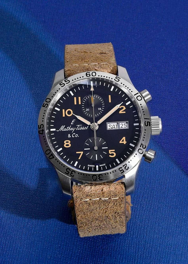 Часы Mathey-Tissot Type 21 H1821CHATLNO — кожаный, мужские