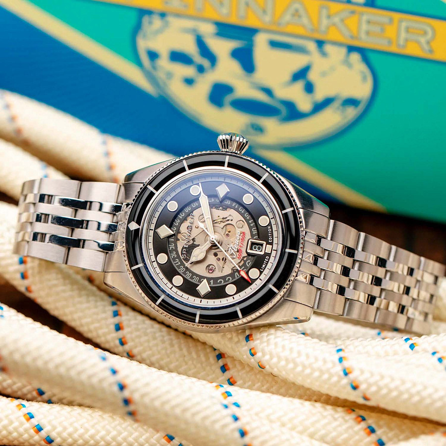 Часы Spinnaker Fleuss SP-5116-11 — мужские, нержавеющая сталь