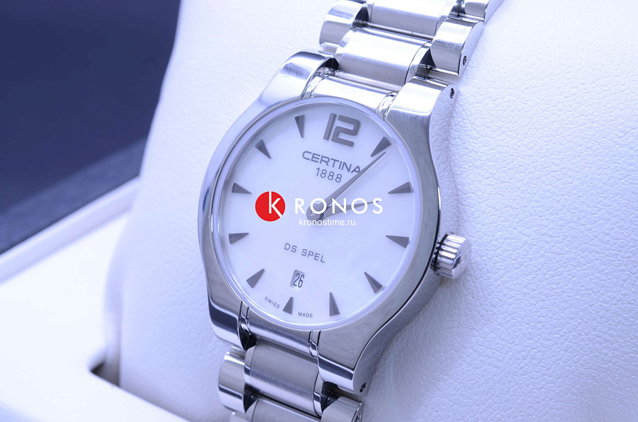 Часы Certina Lady Round C012.209.11.117.00 — женские, нержавеющая сталь