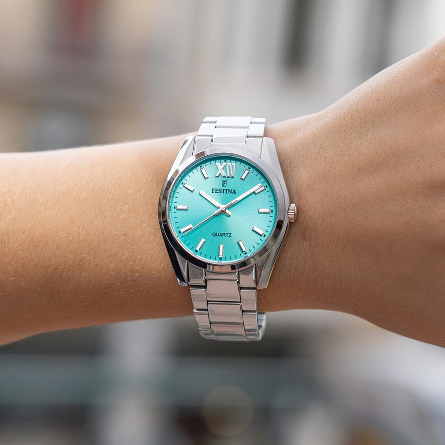 Часы Festina Alegria F20622/D — кварцевые, сталь металл