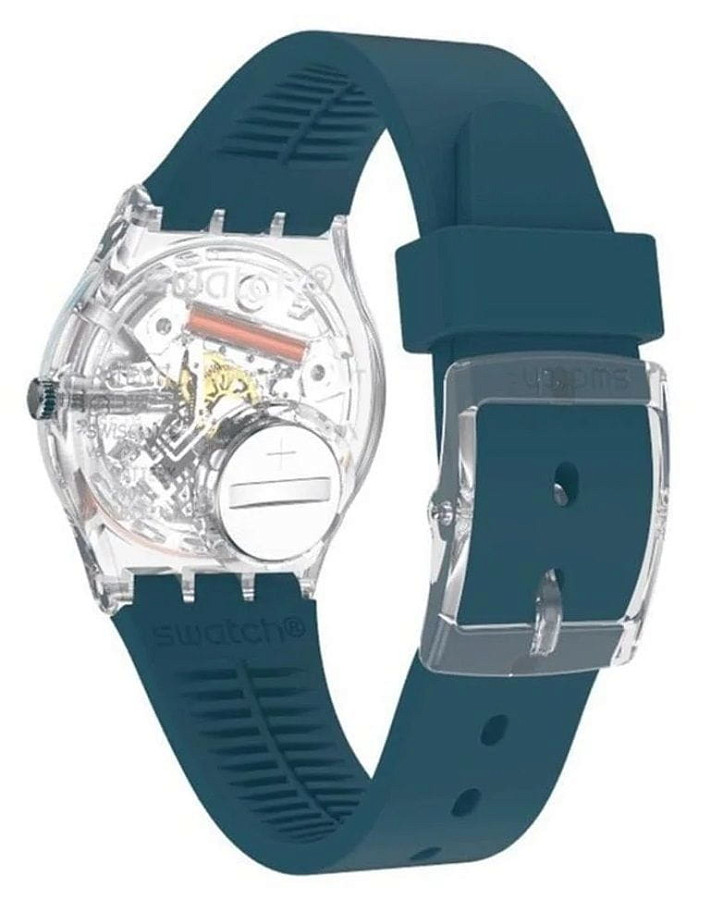 Часы Swatch Gent Biosourced Standard SO28K700 — женские, синий