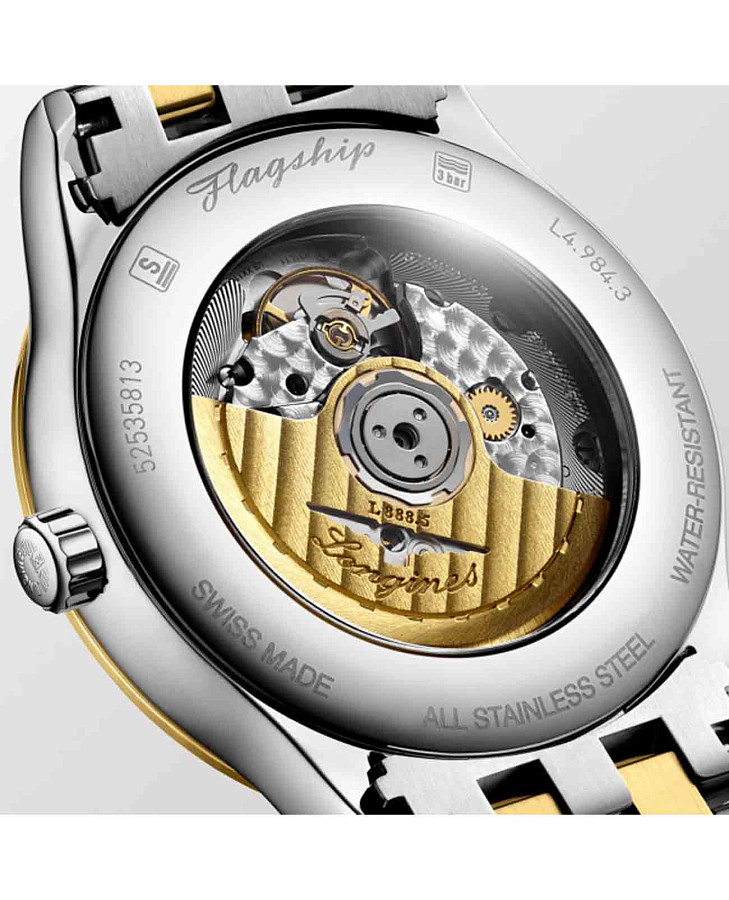 Часы Longines Flagship L4.984.3.32.7 — механические, металл сталь