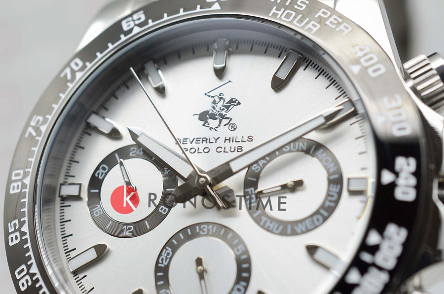 Часы Beverly Hills Polo Club Quartz BP3608X.330 — нержавеющая сталь, мужские