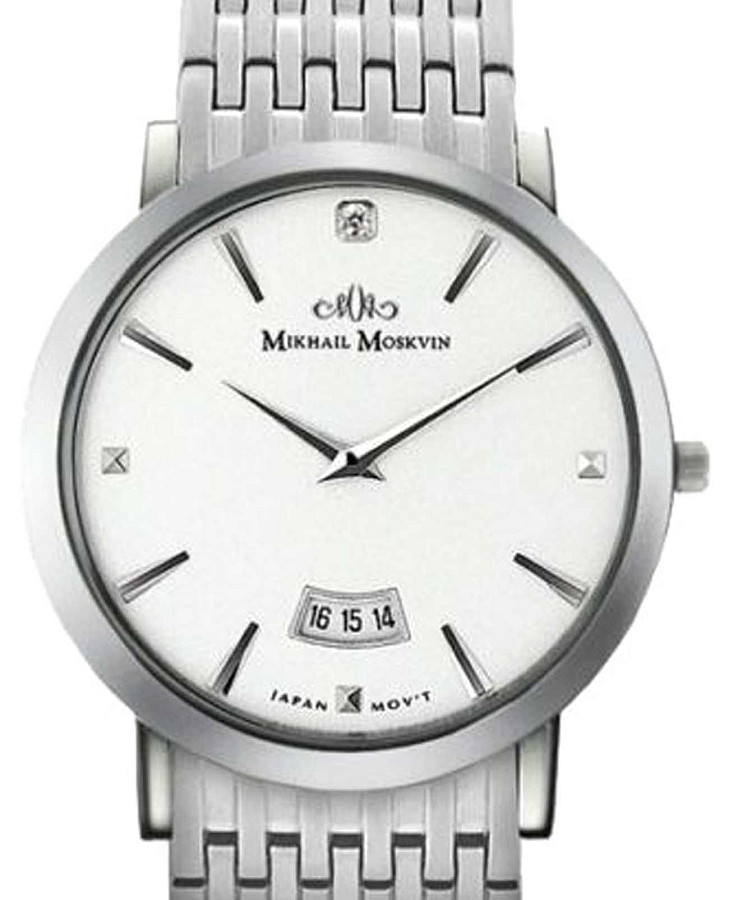 Часы Михаил Москвин Elegance 1014S0B1 — кварцевые, сталь металл